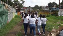 Visita a La Cuenca Acción Social